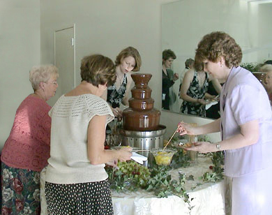 Chocolate fountain 3